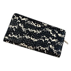 Coach‎ Madison Black Chalk Leather Wallet